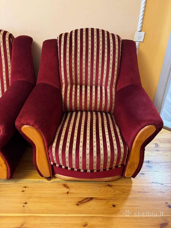 Nemokamai. Pilnas komplektas: sofa + - nuotraukos Nr. 5