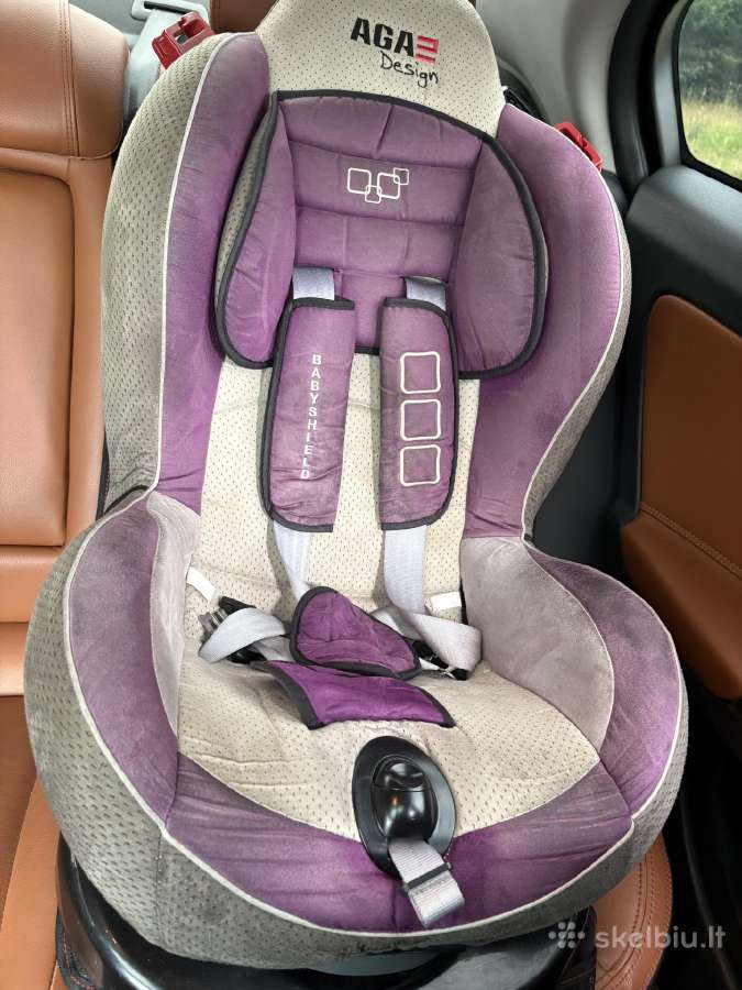 Automobilinė kėdutė Aga nuo 9 iki 25 kg.