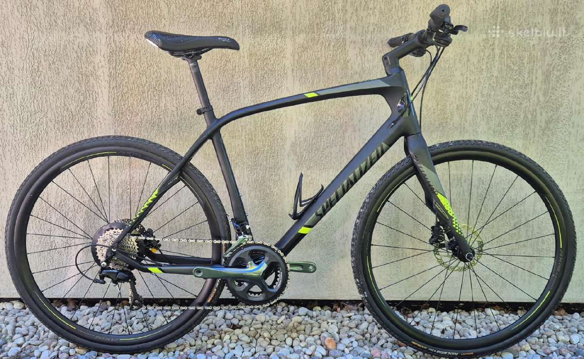 Specialized sirrus hibridinis dviratis - nuotraukos Nr. 14