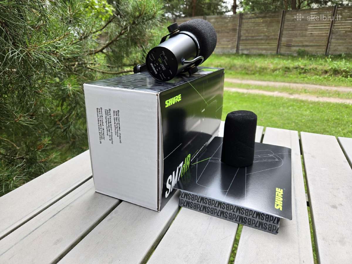 Shure Sm7db mikrofonas - nuotraukos Nr. 3