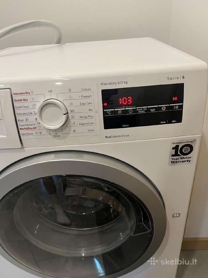 Bosch Serie 6 skalbimo mašina