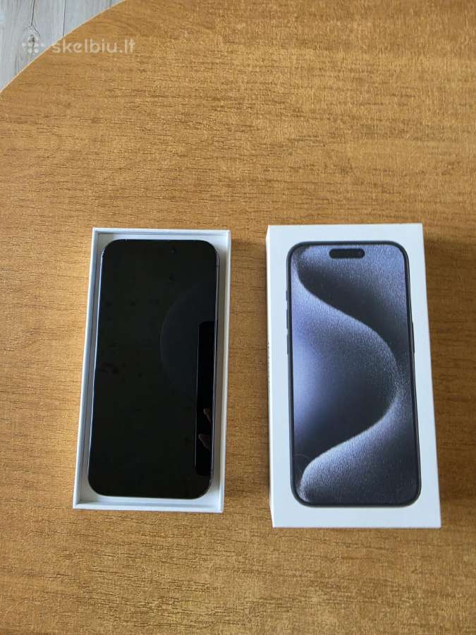 iPhone 15 pro 128gb Blue Titanium