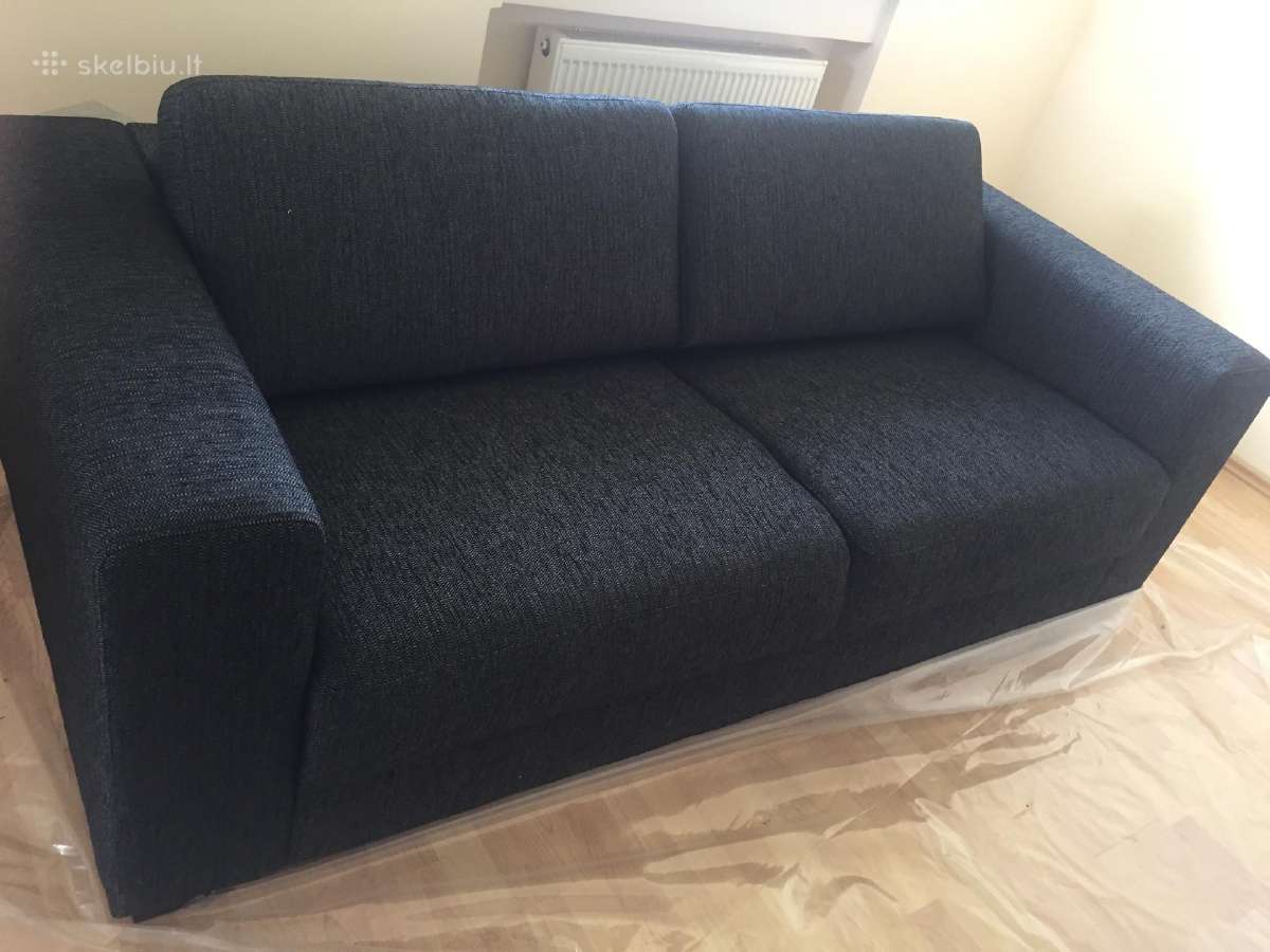 Tamsiai pilka stilinga sofa - nuotraukos Nr. 2