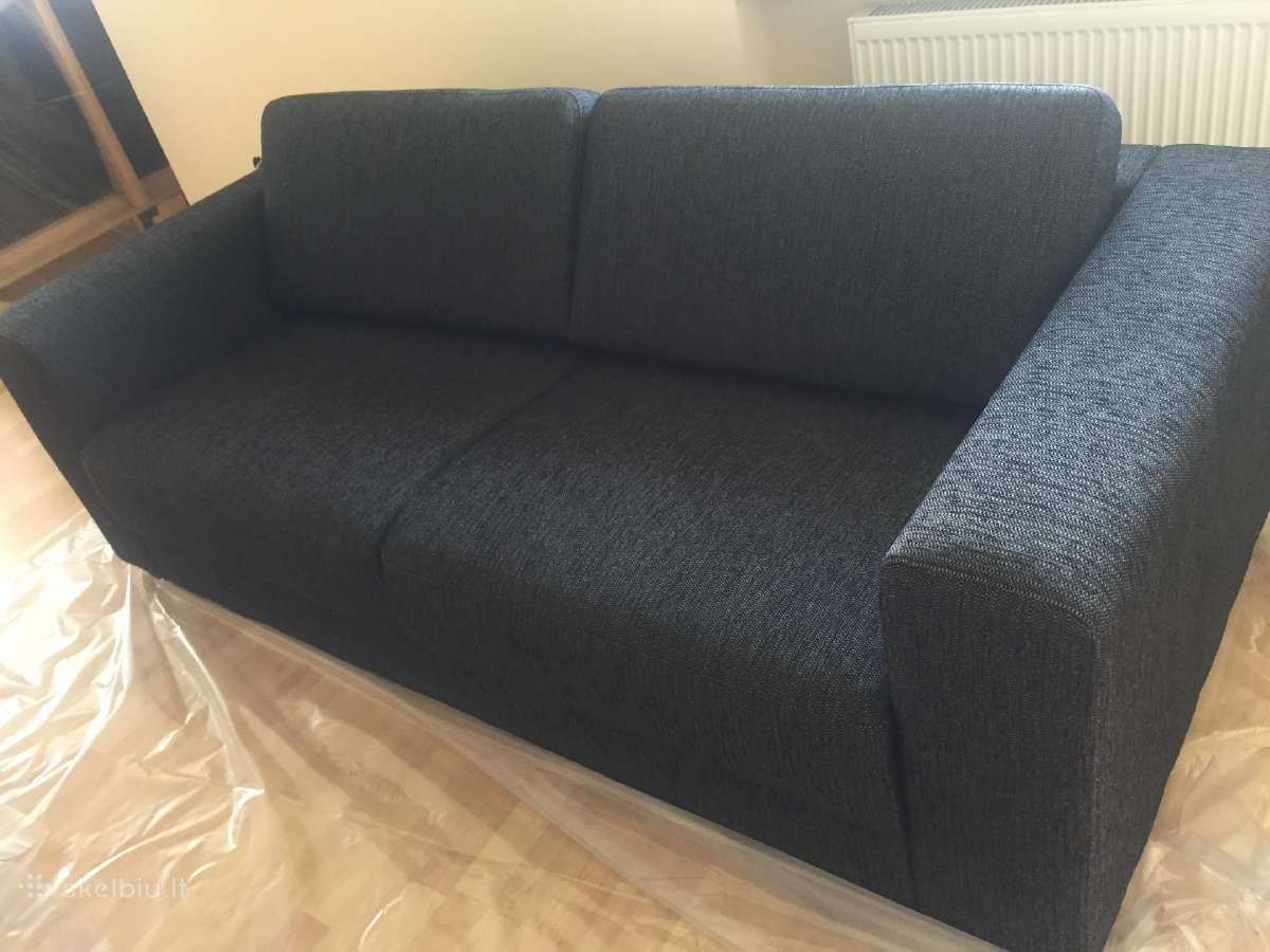 Tamsiai pilka stilinga sofa - nuotraukos Nr. 3