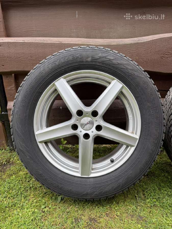 Ratlankiai Dezent R17 su Nokian žieminėm padangom