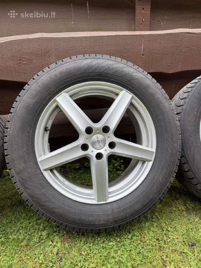 Ratlankiai Dezent R17 su Nokian žieminėm padangom - nuotraukos Nr. 2