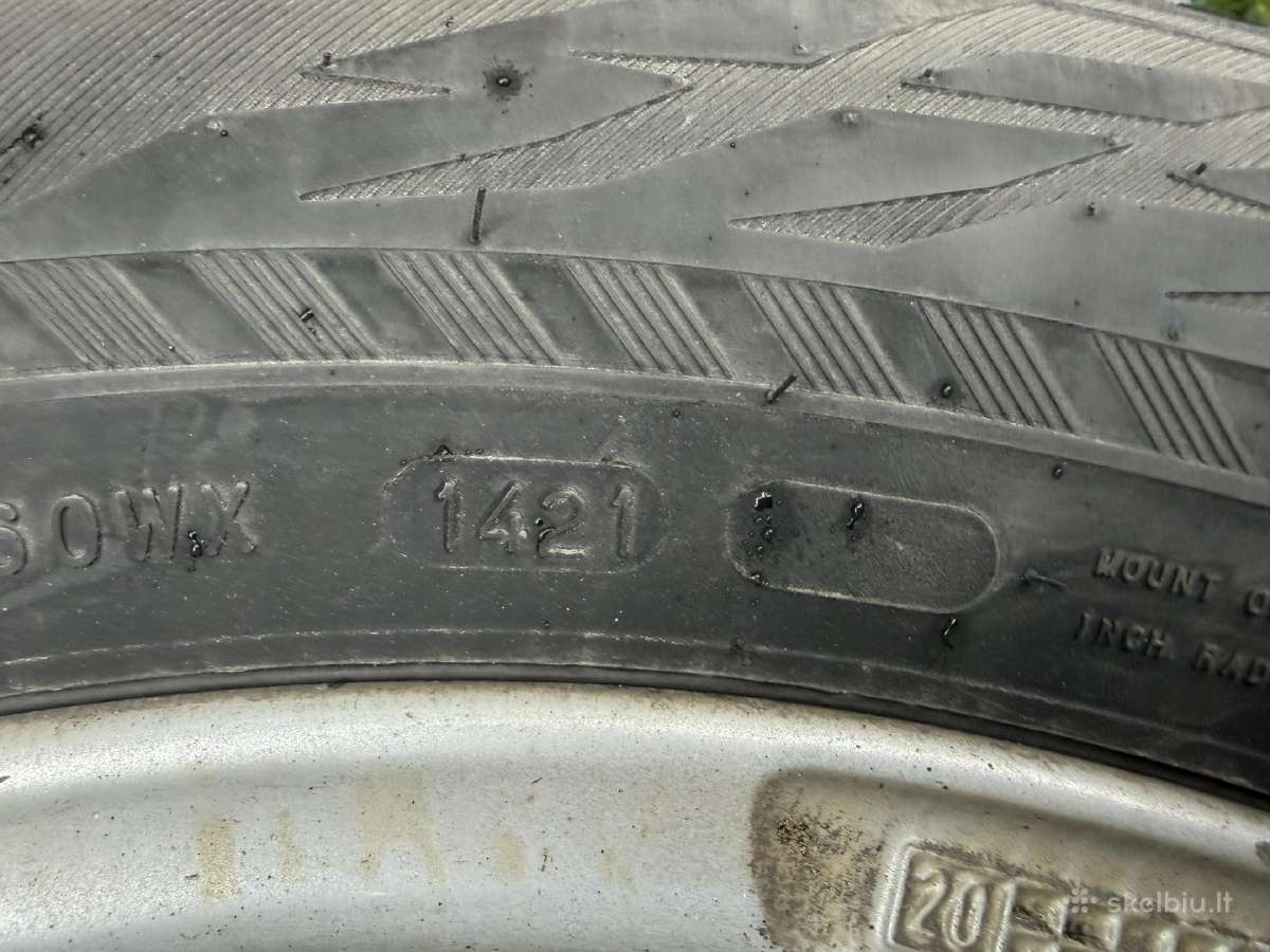 Ratlankiai Dezent R17 su Nokian žieminėm padangom - nuotraukos Nr. 15