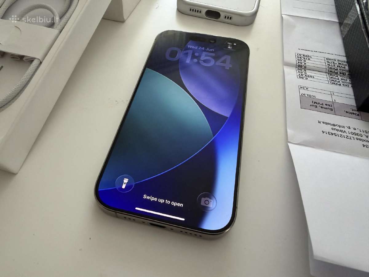 Apple iPhone 16 pro Titanium 128gb