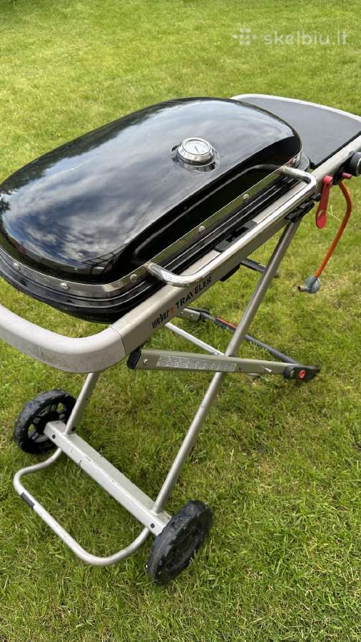Dujinė kepsninė Weber traveler - nuotraukos Nr. 4