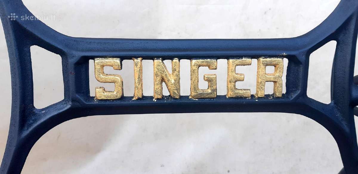 Antik. Siuvimo Kojos "Singer" - nuotraukos Nr. 4