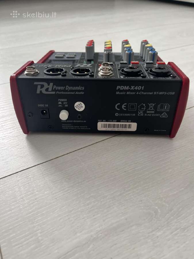 Mikšerinis pultas Pdm-x4014 - nuotraukos Nr. 3
