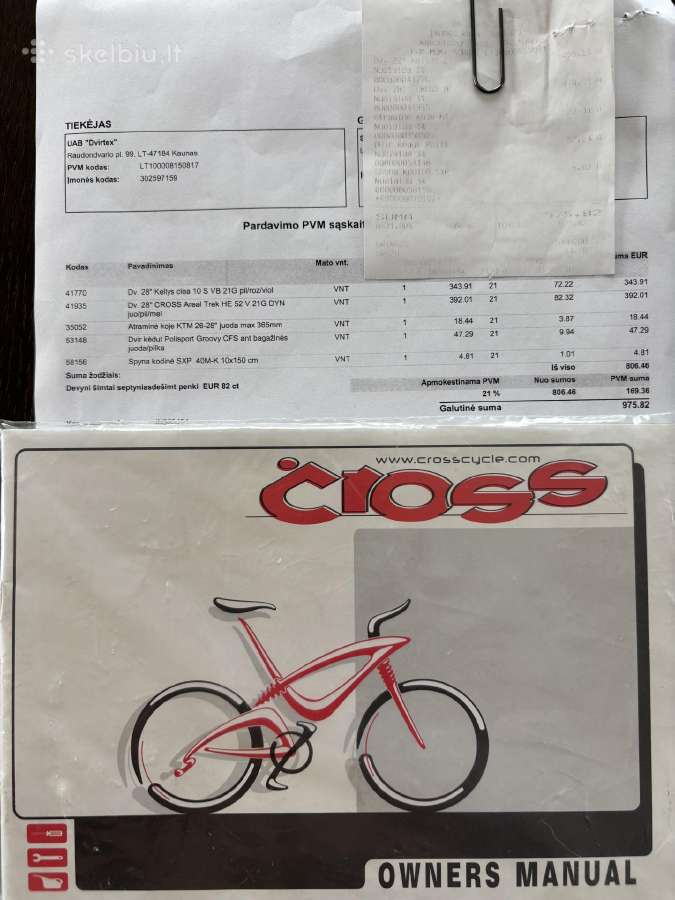 Cross Areal Trek 28 dviratis - nuotraukos Nr. 6