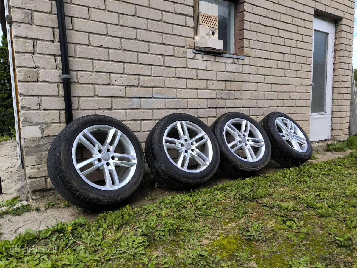 VW audi seat skoda R18 5x112 ratlankiai m+s 235 50