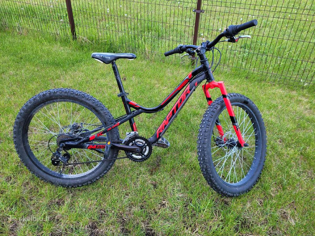 Vaikiškas dviratis Raptor 24 colių