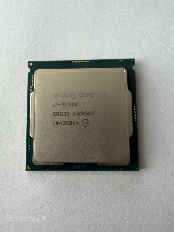 Intel i7 9700k