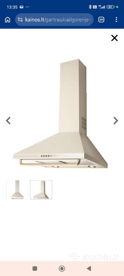 Gartraukis gorenje