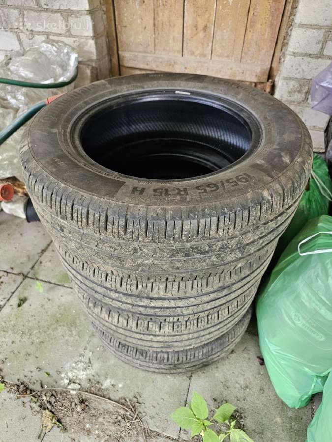 Naudotos vasarinės R15 padangos