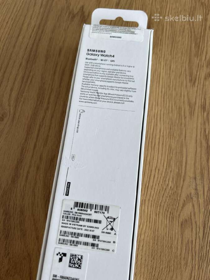 Beveik naujas Samsung Galxy Watch4 laikrodis - nuotraukos Nr. 2