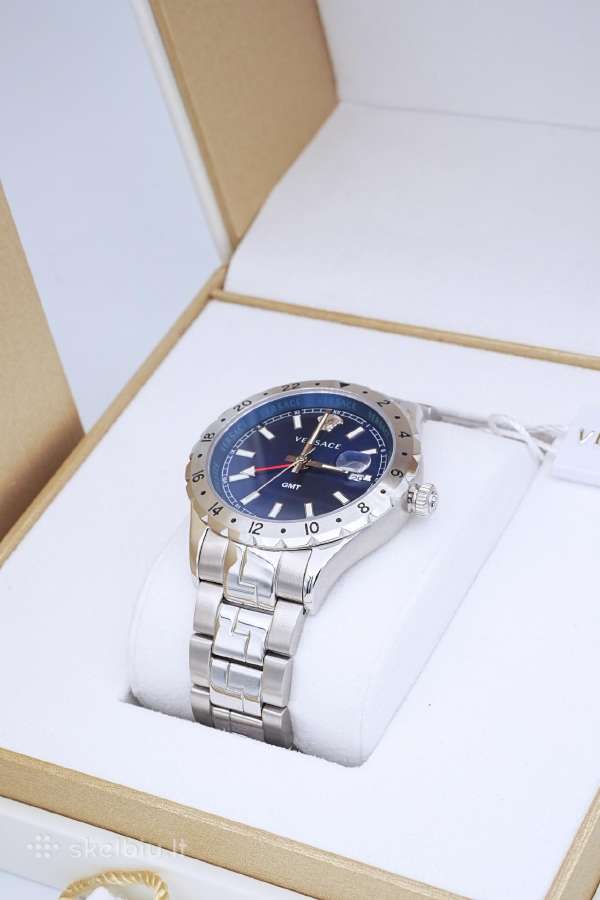 Naujas! Laikrodis Versace Gmt 42 mm - nuotraukos Nr. 3