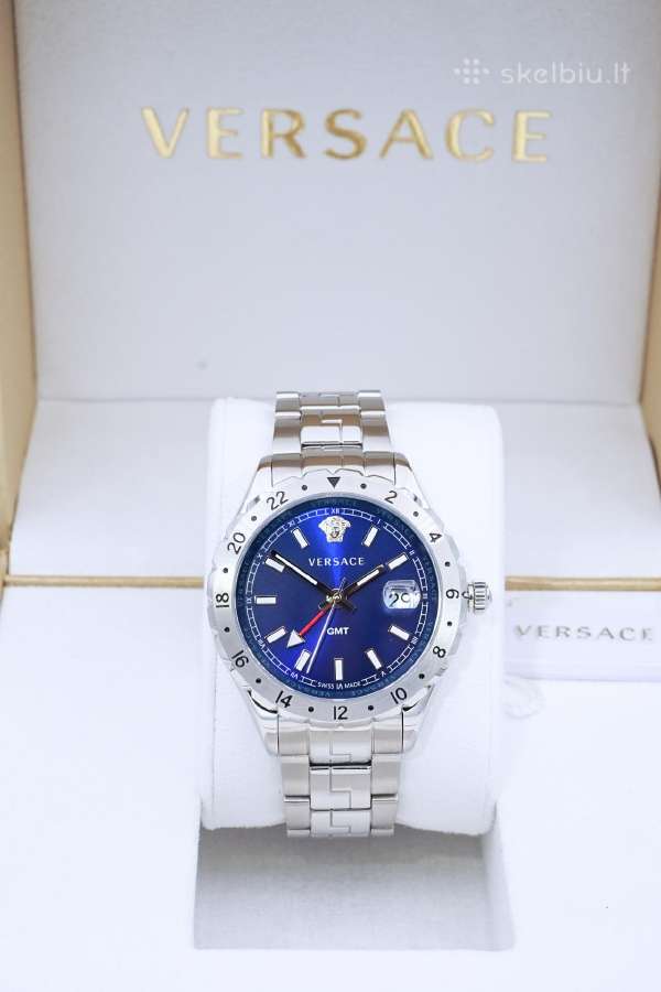 Naujas! Laikrodis Versace Gmt 42 mm - nuotraukos Nr. 6