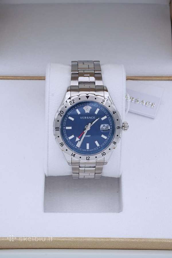 Naujas! Laikrodis Versace Gmt 42 mm - nuotraukos Nr. 8