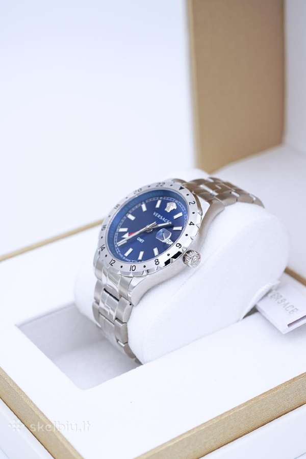 Naujas! Laikrodis Versace Gmt 42 mm - nuotraukos Nr. 10