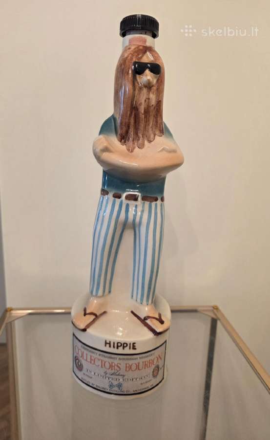1968 m. kolekcinis dekanteris ,Hippie" porcelianas