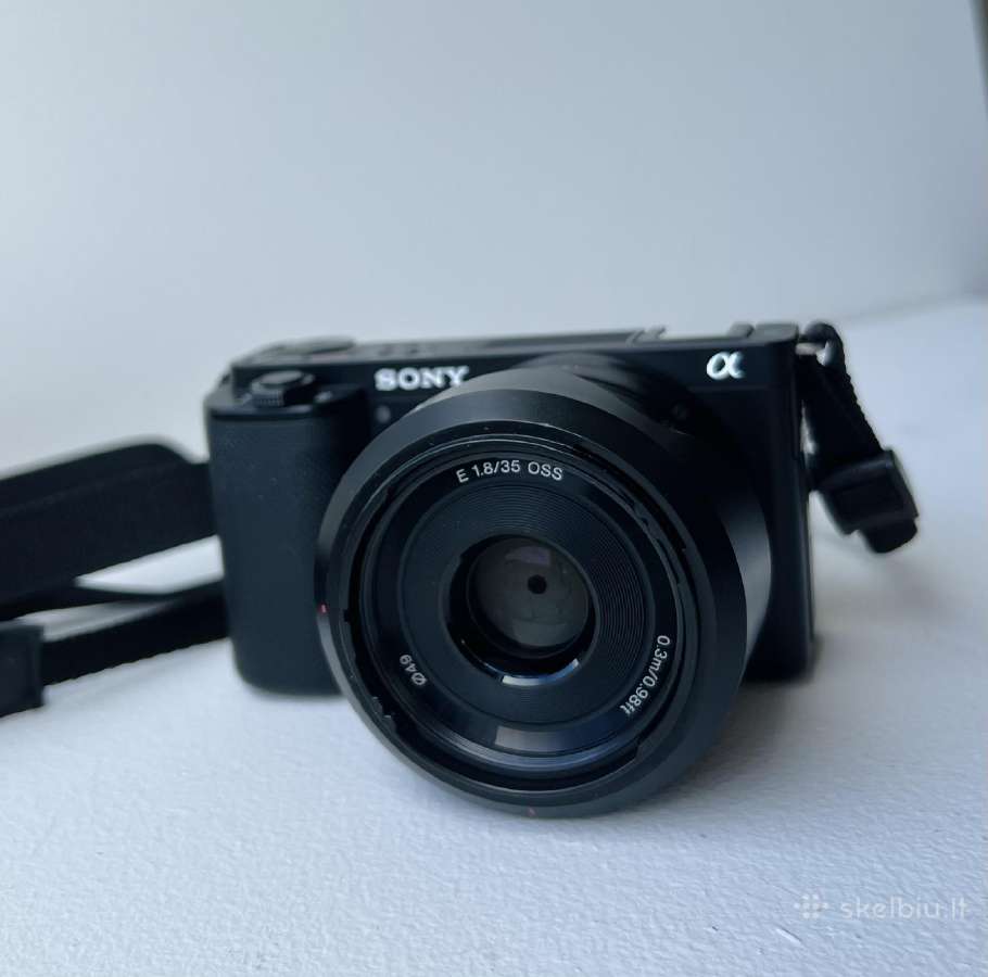 Sony Zv-e10 + Sony E35mm F 1.8 oss - nuotraukos Nr. 2