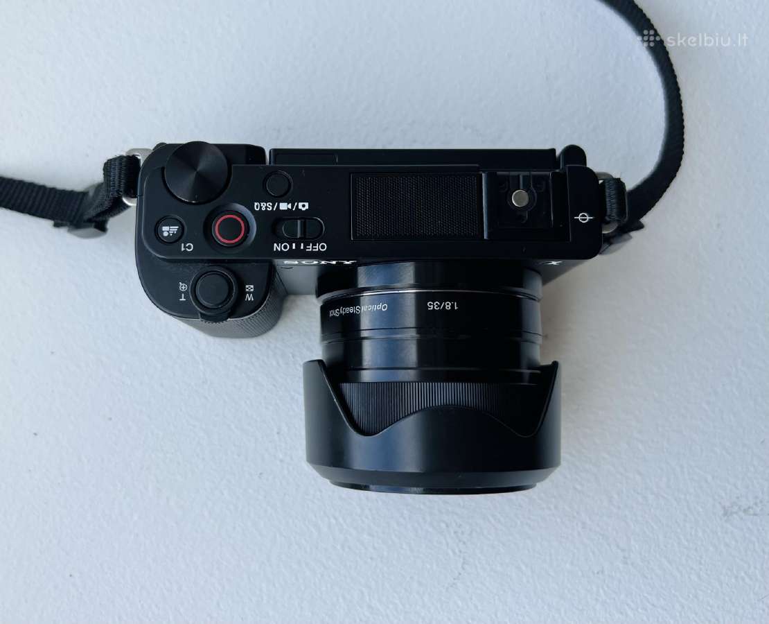 Sony Zv-e10 + Sony E35mm F 1.8 oss - nuotraukos Nr. 3