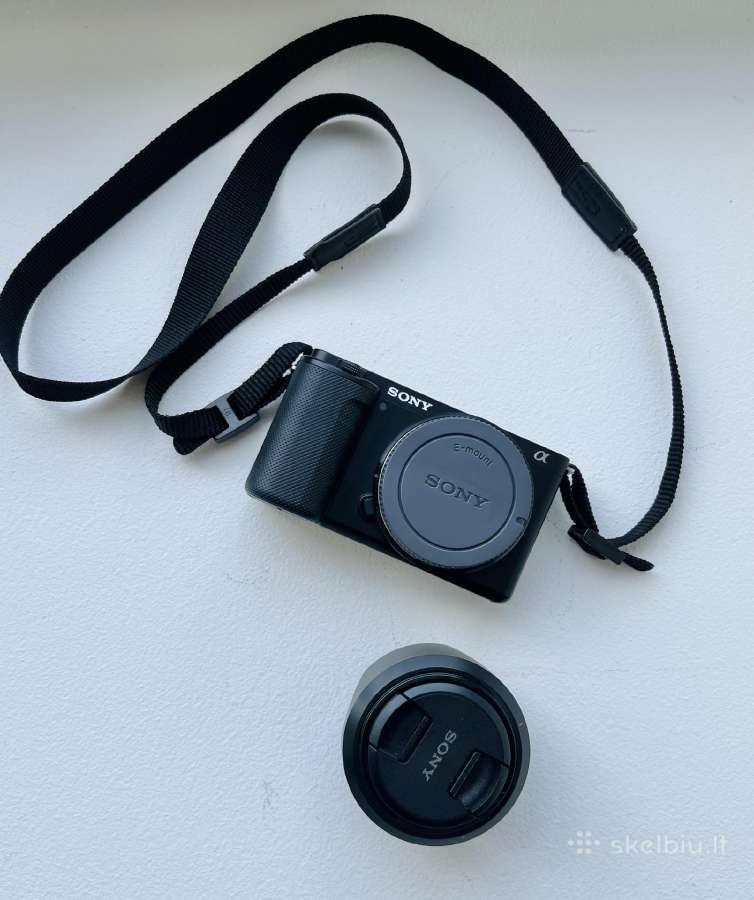 Sony Zv-e10 + Sony E35mm F 1.8 oss - nuotraukos Nr. 5