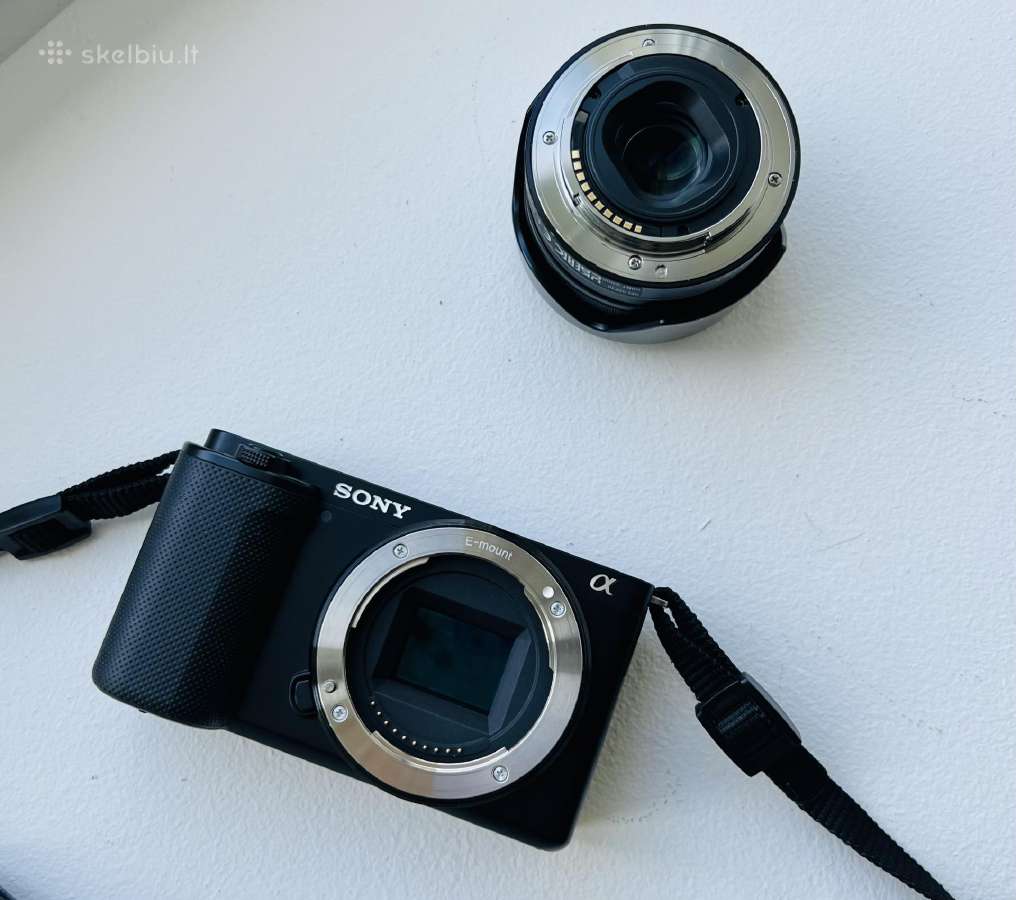 Sony Zv-e10 + Sony E35mm F 1.8 oss - nuotraukos Nr. 8