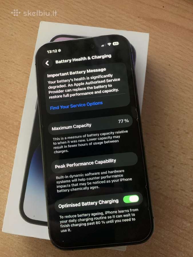 iPhone 14 Pro 256gb - nuotraukos Nr. 3