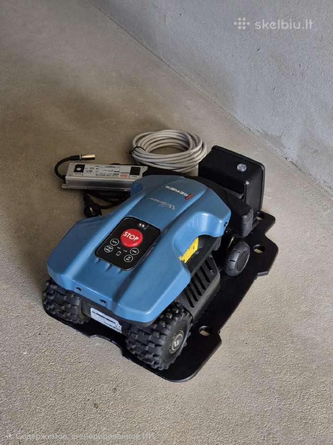 Robotas vejapjovė Wiper i130s - nuotraukos Nr. 6