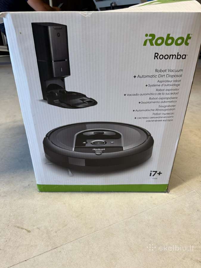 Robotas siurblys Irobot romba i7+