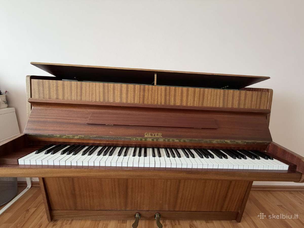 Vokiškas pianinas Geyer - nuotraukos Nr. 2