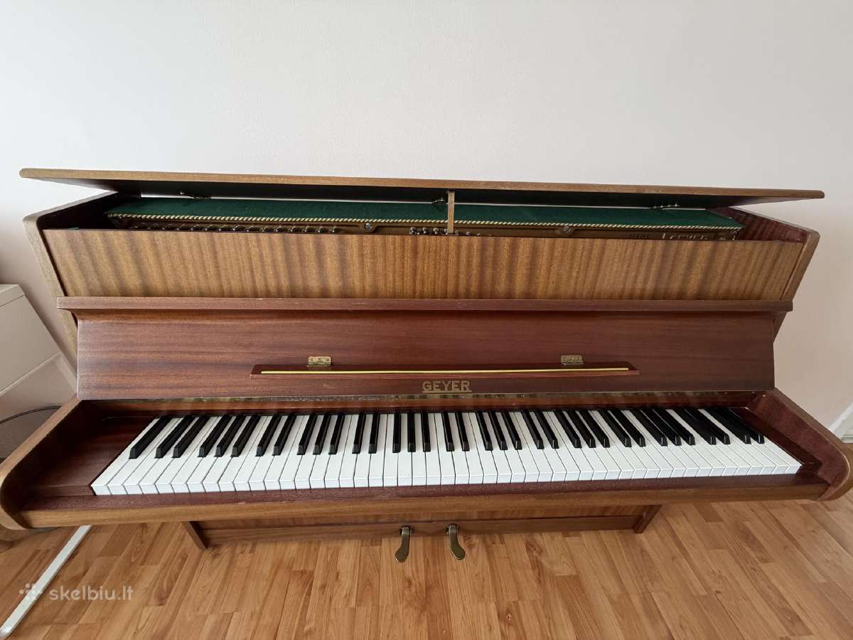 Vokiškas pianinas Geyer - nuotraukos Nr. 4