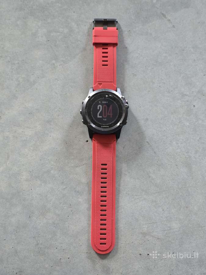 Garmin fenix 3 – premium klasės GPS laikrodis