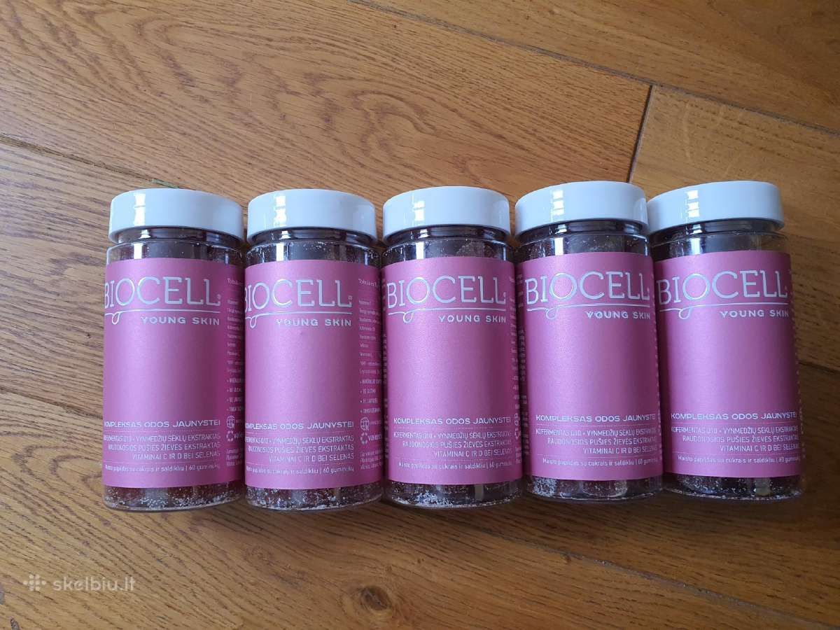 Biocell young skin maisto papildai