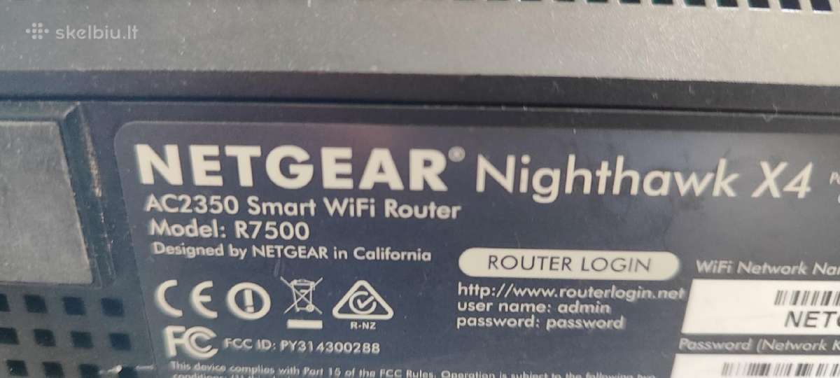 Netgear Highthawk X4 Ac2350 R7500 - nuotraukos Nr. 5