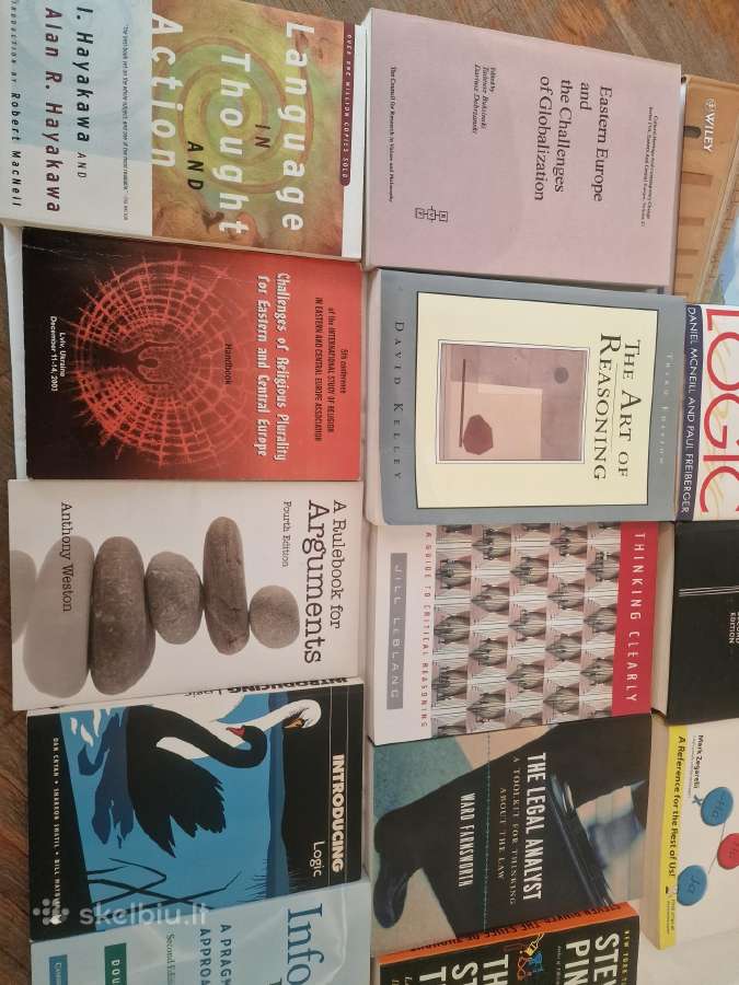 Logikos, kritinio mąstymo ir argumentacijos knygų - nuotraukos Nr. 4