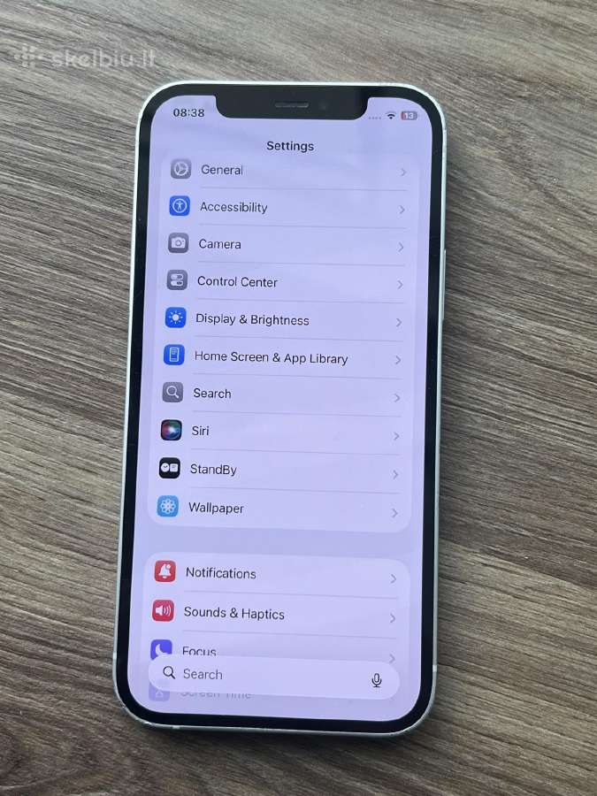 iPhone 12, 64 GB (ios 26/27) - nuotraukos Nr. 3