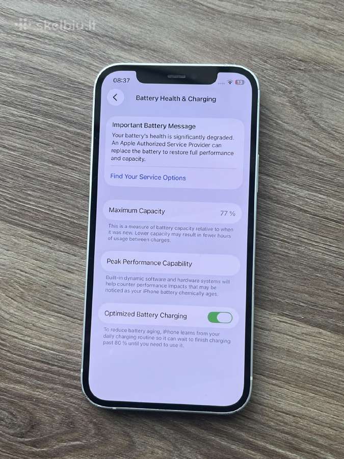 iPhone 12, 64 GB (ios 26/27) - nuotraukos Nr. 4