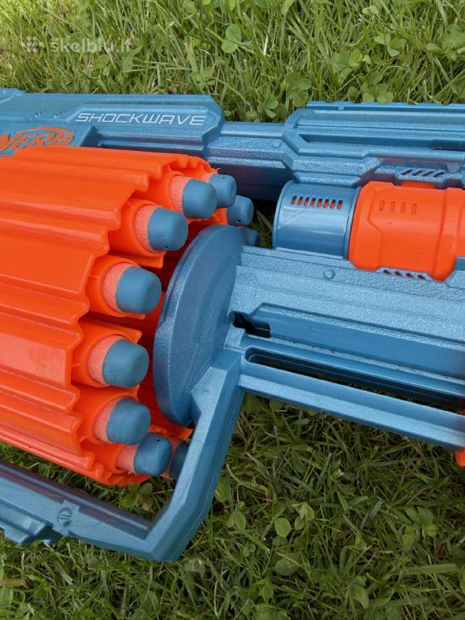 Nerf Elite 2.0 Shockwave Nerf Žaislinis Šautuvas - nuotraukos Nr. 4