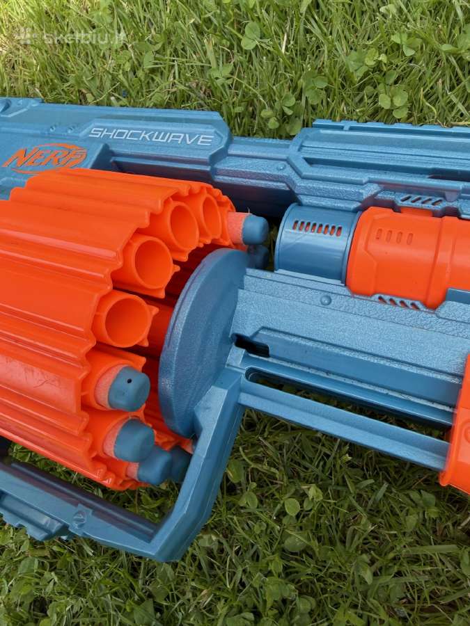 Nerf Elite 2.0 Shockwave Nerf Žaislinis Šautuvas - nuotraukos Nr. 5