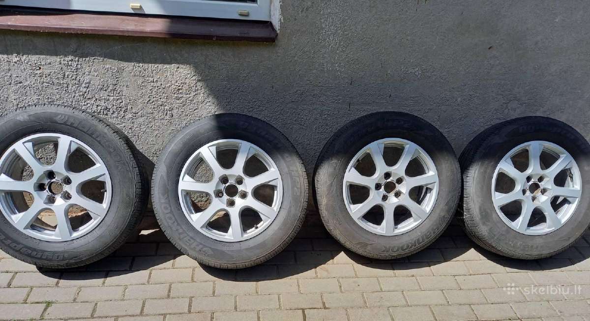 Ratlankiai R17 su padangomis