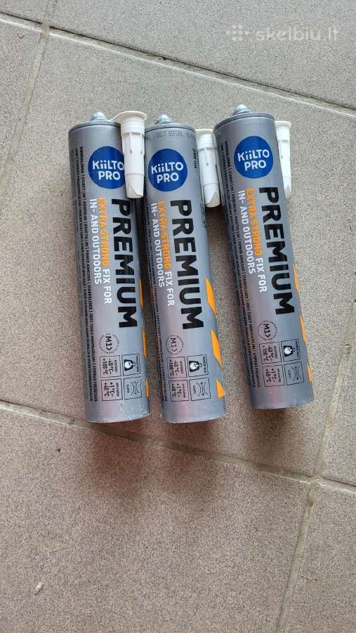 Kiilto Premium sililo klijai 3 vnt