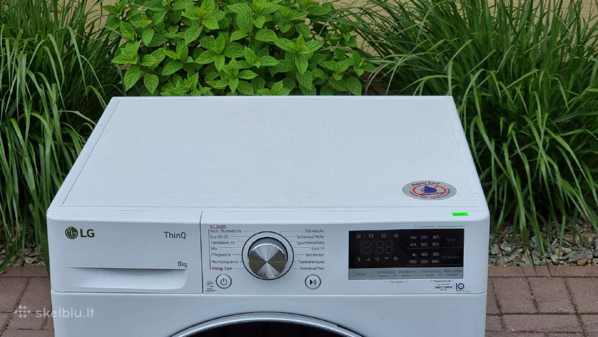 LG F4wv708p1e , 8 kg + garantija - nuotraukos Nr. 20