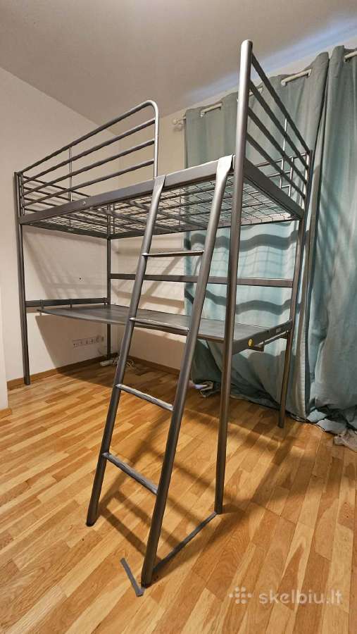 Metalinė Ikea lova Svarta - nuotraukos Nr. 4