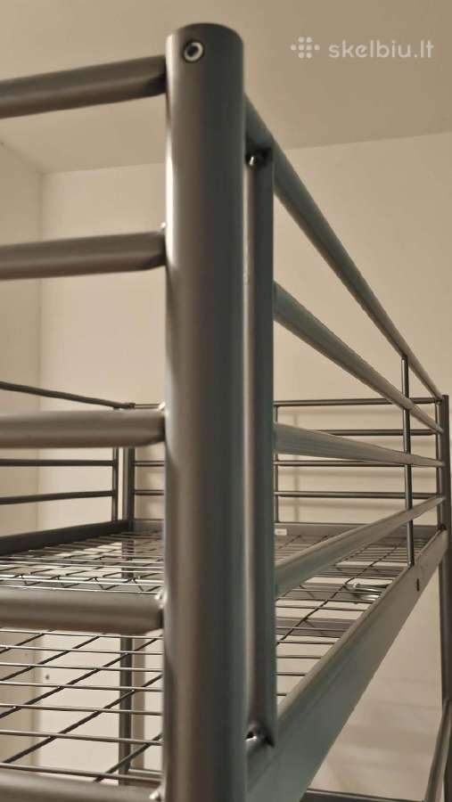 Metalinė Ikea lova Svarta - nuotraukos Nr. 8