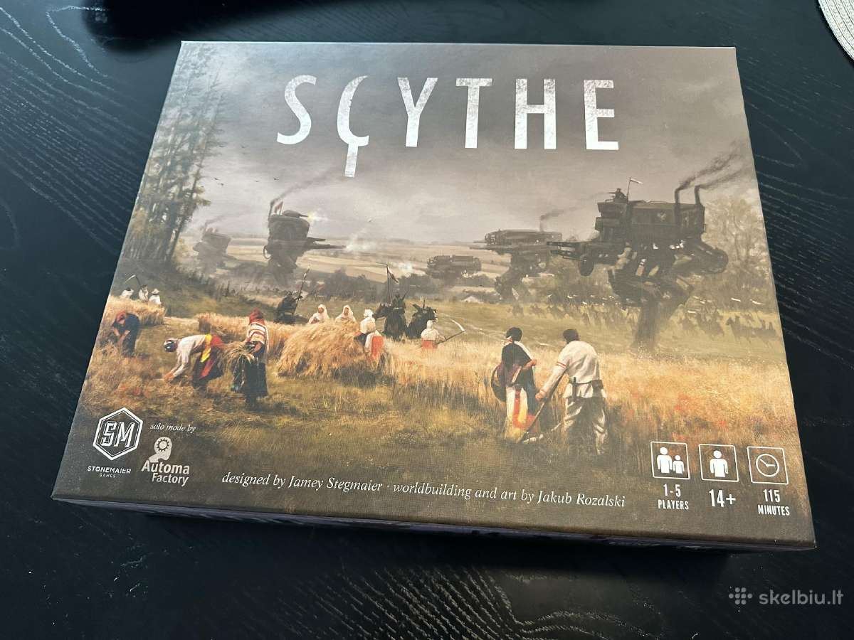 Scythe stalo zaidimas